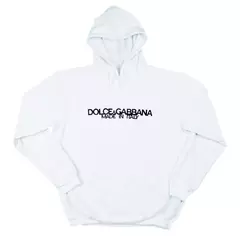 Blusa Moletom Dolce & Gabanna Com Capuz Premium na internet