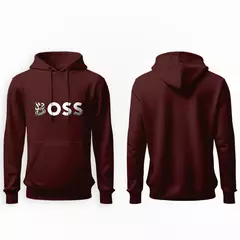Blusa Moletom Hugo Boss Big Logo com Capuz - loja online