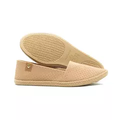 Sapatilha Feminina Moleca Nobuck Microperfurado - loja online
