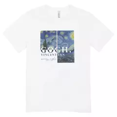 Camisa Feminina Baby Look Van Gogh - comprar online