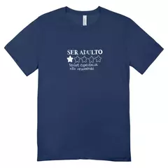 Camisa Feminina Baby Look Review da Vida Adulta na internet