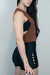 Cropped - Marrom - comprar online