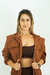 Parka / Colete 2 em 1 - Marrom - comprar online
