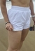 SHORT CORRIDA CAMP- Branco - B.YOU Moda Fitness