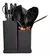 Set De 19 Utensilios De Cocina Mango Madera Punta Silicona - comprar online