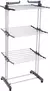 Imagen de Tender Tendero Ropa Vertical de Metal con Ruedas Plegable
