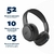 HEADPHONE AERJOY PRETO GEONAV - loja online