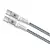 CABO TYPE-C P/ TYPE-C NEW FORCE PRATA 1,5M EASY MOBILE