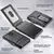 Metal RFID Blocking Wallet para homens, caixa do cartão, grampo do dinheiro, Slim - comprar online