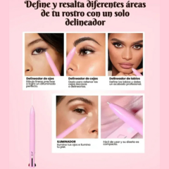Imagen de BursstGlow™ Lápiz Mágico 4 en 1 | Cejas, Ojos, Labios e Iluminador