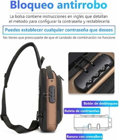 Mochila/morral Antirrobo Premium – Seguridad y Comodidad - comprar online