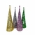 Arbol navidad cono de hilo 45 cm c/brillos - comprar online