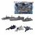 Set vehiculos militares en caja