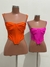 Cropped corset bico