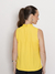 Blusa regata gola alta com pregas - comprar online