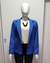 Blazer Alfaiataria forrado liso com bolso - comprar online