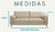 SOFÁ FIXO LIVING GALES 1,80MT - comprar online