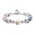 Pulsera multicristal Swar...Aurora Boreal