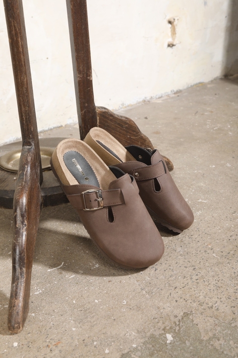 Zuecos Rita Chocolate | Mantua - comprar online
