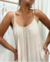 Vestido Kayla Lino - Beige en internet