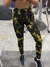 Calza Lara Batick Yellow and Black