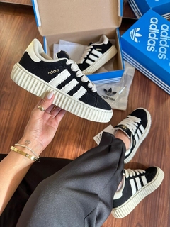 TÊNIS ADIDAS COURT - PRETO - Nallu Calçados