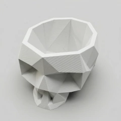 Maceta Calavera Geométrica Skull - tienda online