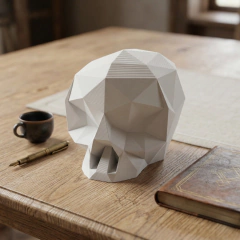 Escultura Cráneo Geométrico - tienda online