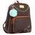 Mochila Feminina Bolsa Mochilinha Fashion Com Lindo Detalhe + Chaveiro Pompom