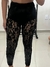 Calça black renda