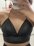 cropped couro sofi