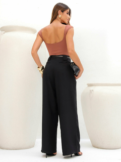 Imagem do Calça Feminina Alfaiataria Elegante Cintura Alta