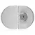 Cerrojo Cerradura De Aplicar Vidrio a Vidrio Acero Inoxidable ( Llave - Perilla ) Para Puerta Vidrio Blindex - comprar online