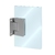 Imagen de Bisagra Inoxidable Mate (Vidrio - Pared) Para Puerta Mampara De Baño - Para Vidrio De 8 A 10 Mm