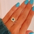 ANILLO BVLGARI CUADRADO AQUA - comprar online