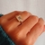 ANILLO BVLGARI CUADRADO BLANCO - comprar online