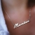 COLLAR NOMBRE (ver opciones) - Tres Deseos