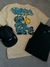 kit Street bege GG + Calça cargo preta + boné five preto.