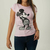 Blusa manga corta