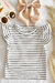 Blusa listras três cores - comprar online