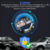 Câmera Interna Automóvel IR Night Vision Gravação Loop, 2 Telas IPS, 1080P 2 Câmeras - loja online