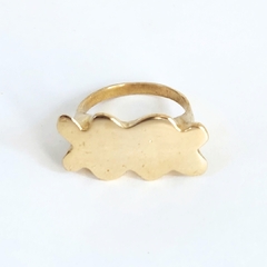 Anillo Nube Liso - Bisaxia