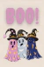 7 STICKERS RECTANGULARES HALLOWEEN