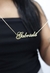 Colar personalizado nome na internet