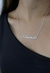 Colar personalizado nome - comprar online