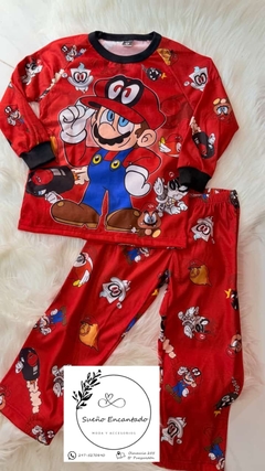 Pijama Mario Bros
