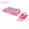 SET DE PELO TRENDY HEBILLAS Y COLITAS COLOR FUCSIA