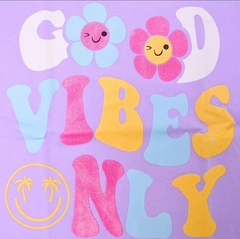 Remera Good Vibes - tienda online