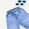 Bermuda Jean con Elastico Unisex