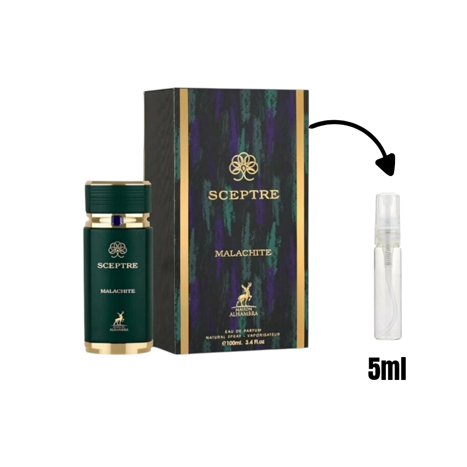 Sceptre malachite - Maison Alhambra